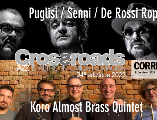 Venerdì 26 maggio: Rope Trio + Koro Almost Brass 5tet a Correggio Jazz