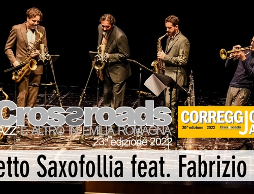Mercoledì 1 giugno: Quartetto Saxofollia feat. Fabrizio Bosso